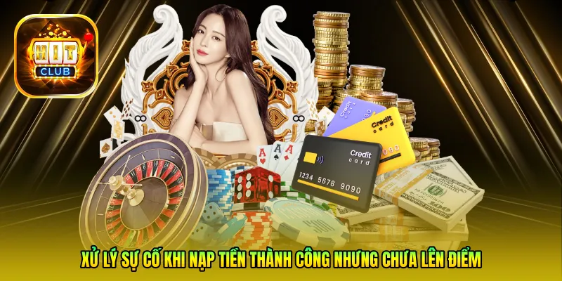 Xử lý sự cố khi nạp tiền thành công nhưng chưa lên điểm